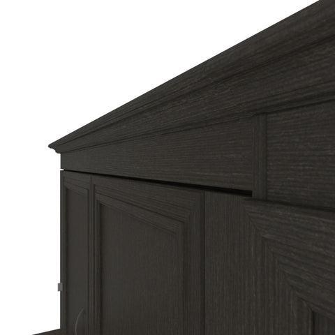 Full Murphy Bed and 1 Storage Unit with Mobile Nightstand and Desk (137”)