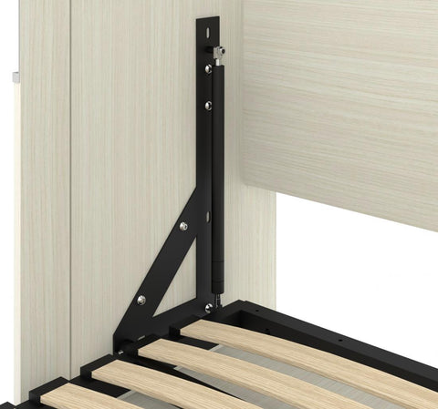 Queen Murphy Bed with Desk and two Storage Units (112“)