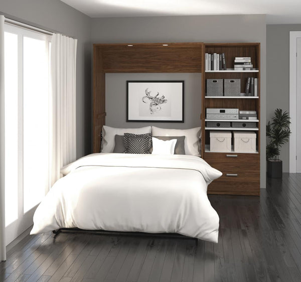 Full Murphy Bed with Closet Organizer (89W)