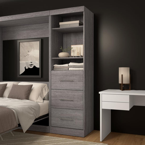 25W Closet Organizer with Drawers