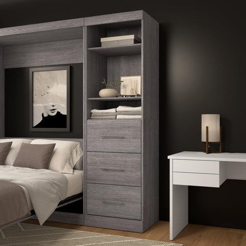 25W Closet Organizer with Drawers