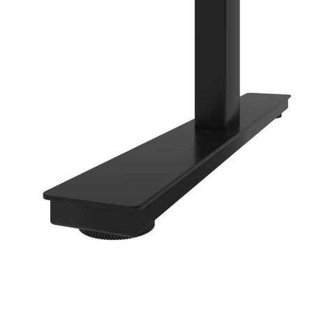 72W L-Shaped Standing Desk with Pedestal and Hutch