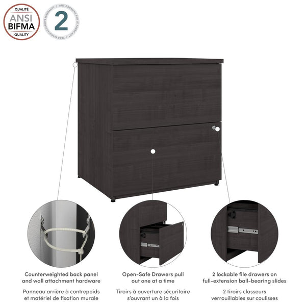 2 Drawer Lateral File Cabinet