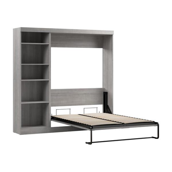 Full Murphy Bed with Shelving Unit (84W)