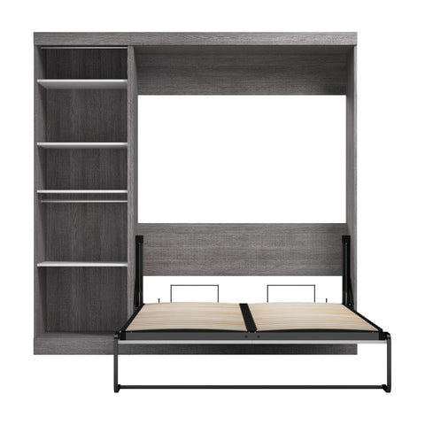 Full Murphy Bed with Closet Organizer (84W)