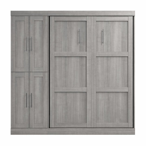 Full Murphy Bed with Closet Organizer (84W)