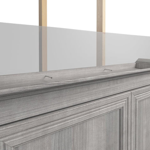 Queen Murphy Bed with Closet Organizer (92W)