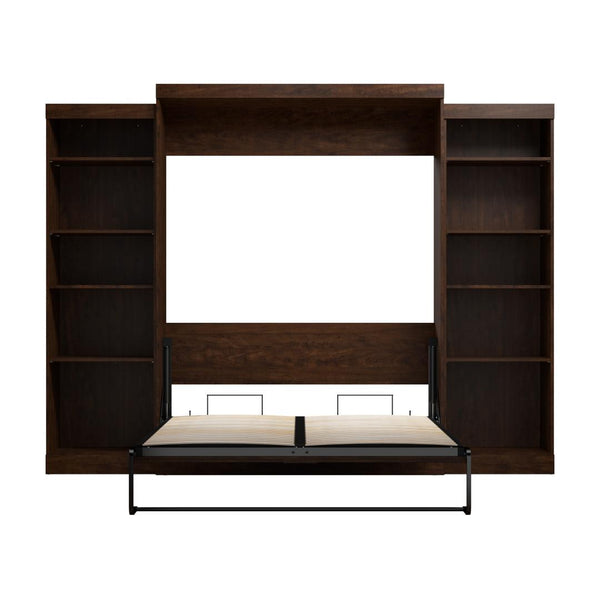 Queen Murphy Bed and 2 Shelving Units (115W)