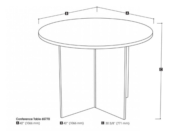Round Conference Table
