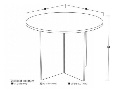 Round Conference Table