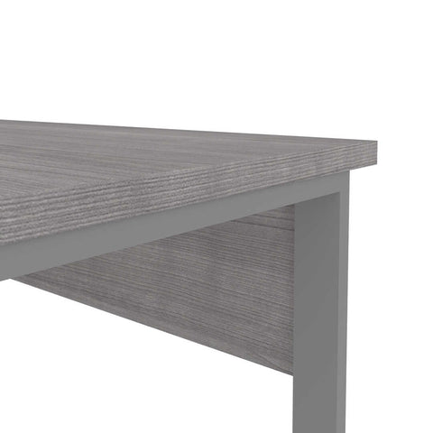 48W Small Table Desk with U-Shaped Metal Leg