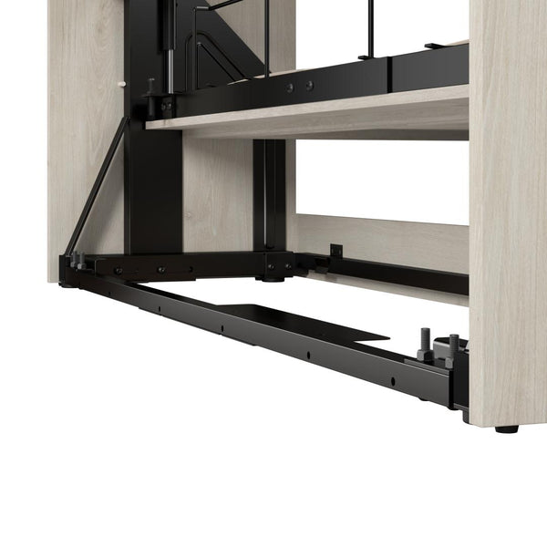 Queen Murphy Bed and Closet Organizer with Drawers (103W)