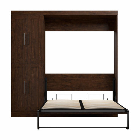 Full Murphy Bed with Closet Organizer (84W)