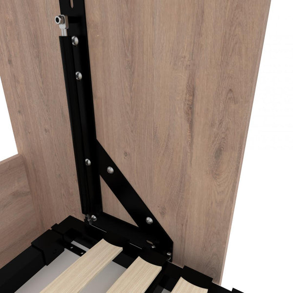 Queen Murphy Bed with Floating Shelves (104W)