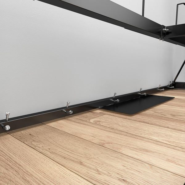 Full Murphy Bed with 2 Closet Organizers (119W)