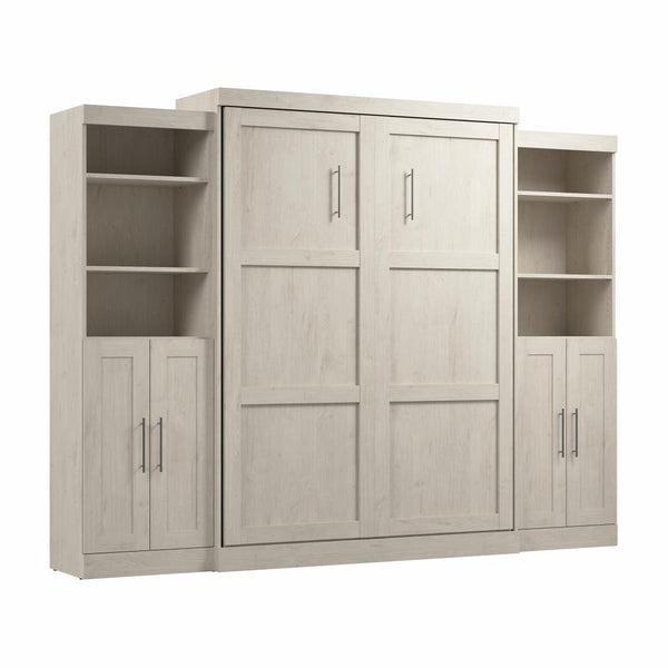 Queen Murphy Bed with Closet Storage Organizers (115W)