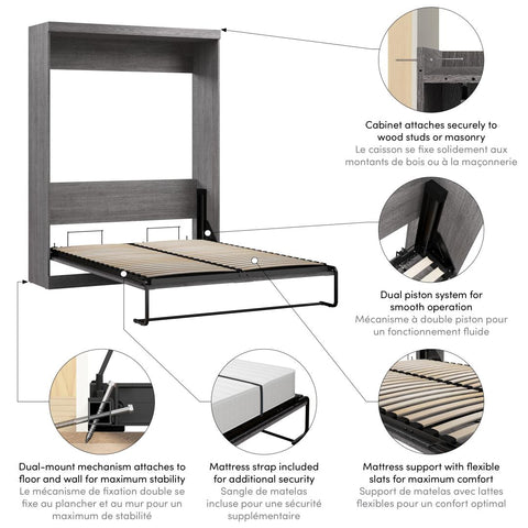65W Queen Murphy Bed