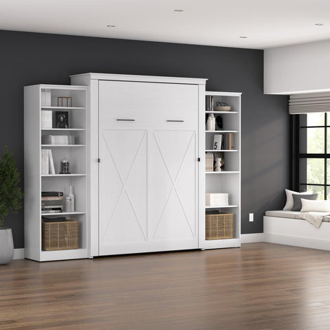 Queen Murphy Bed with Closet Organizers (119W)