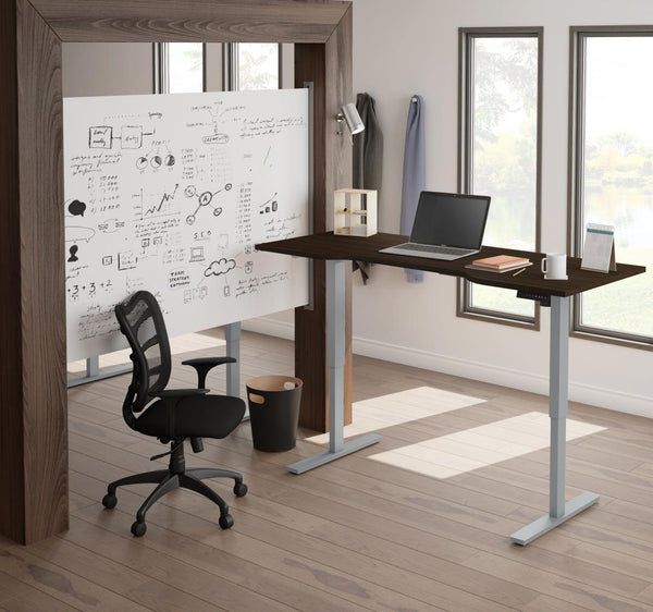 30“ x 72“ Curved Standing Desk