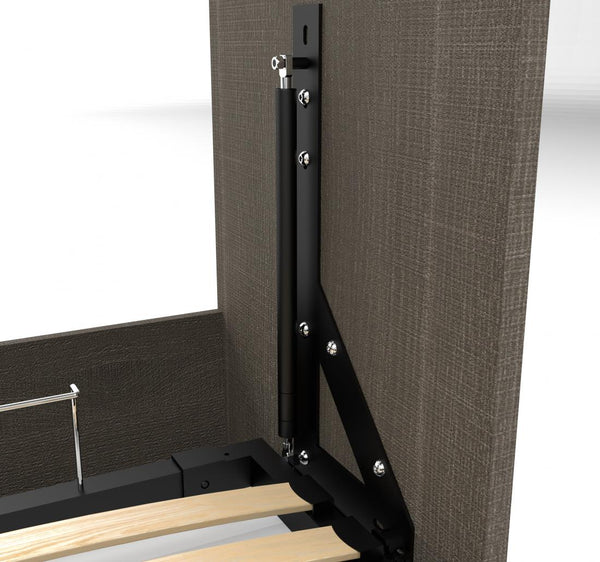 Queen Murphy Bed with Floating Shelves (104W)