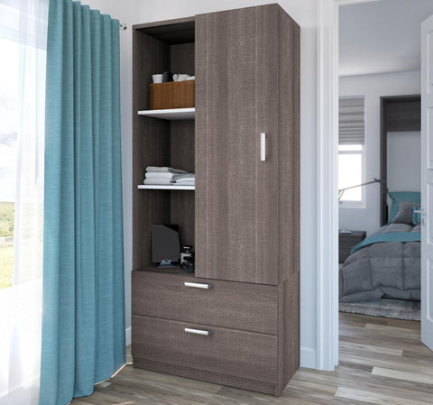 Storage Unit with Sliding Door