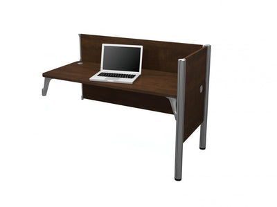 Single Add-On Section for Office Cubicles with Low Privacy Panels