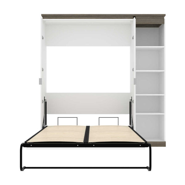 Full Murphy Bed with Shelves (81W)