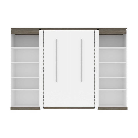 Full Murphy Bed with Shelves (120W)