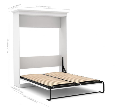 Queen Murphy Bed with Closet Organizer (92W)