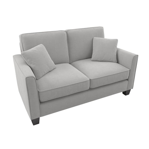 61W Loveseat with Slanted Armrests