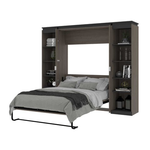 Full Murphy Bed with Shelves (100W)