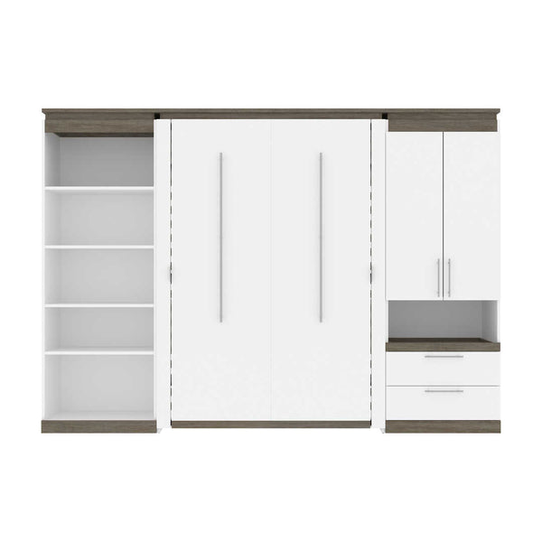 Full Murphy Bed with Multifunctional Storage (119W)