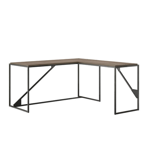 62W L Shaped Industrial Desk