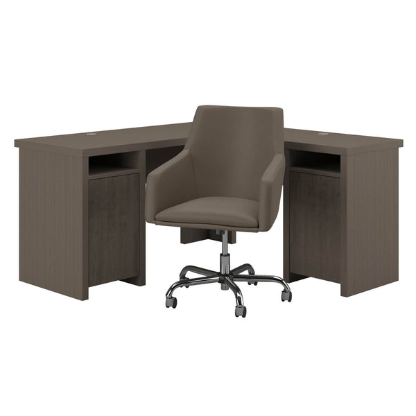 L Shaped Computer Desk and Chair Set