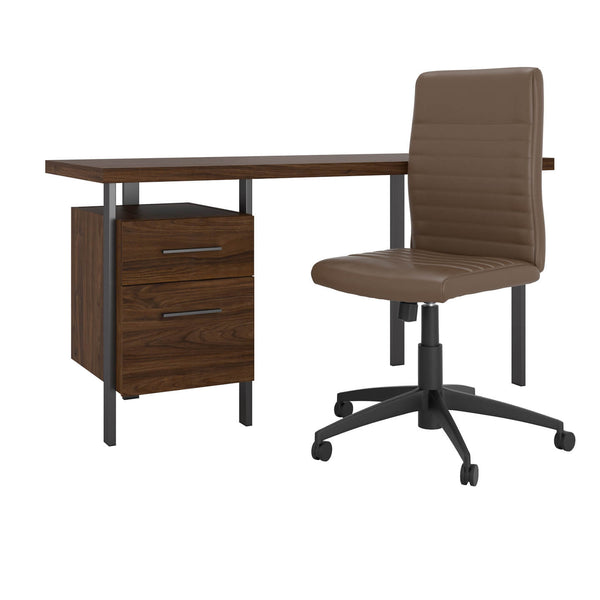 60W Writing Desk and Chair Set