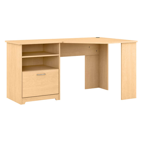 60W Corner Desk with Storage