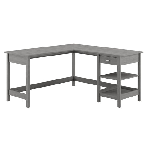 60W L Shaped Computer Desk with Storage