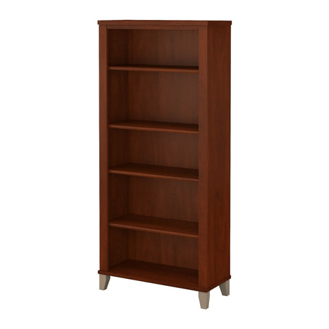 Tall 5 Shelf Bookcase