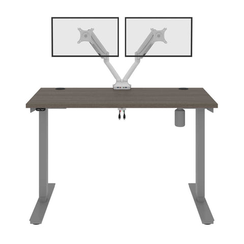 48W x 24D Standing Desk with Dual Monitor Arm