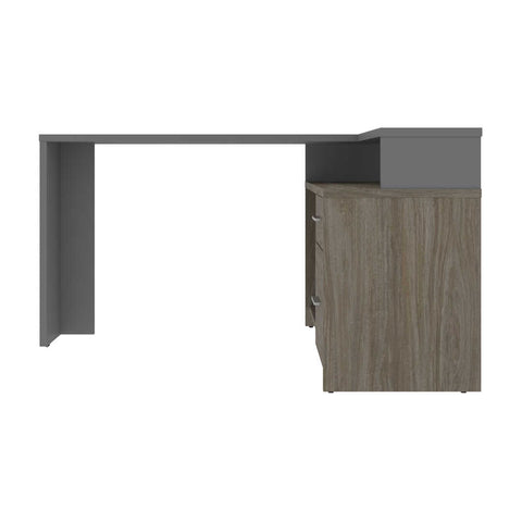 56W L-Shaped Desk