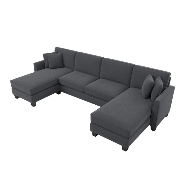 131W Sectional Sofa with Double Chaise Lounge