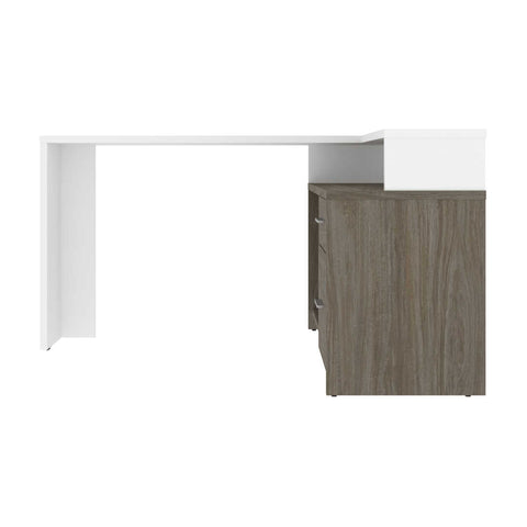 56W L-Shaped Desk