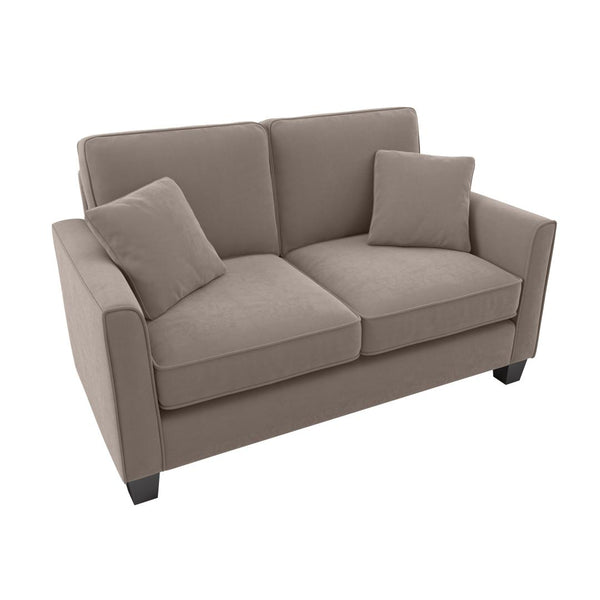 61W Loveseat with Slanted Armrests