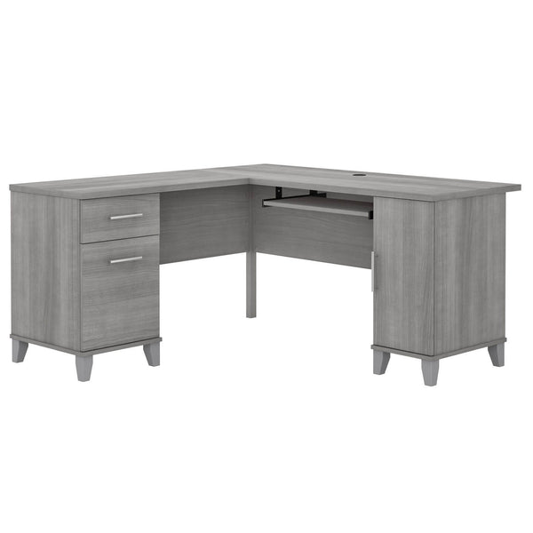 60W L Shaped Desk with Storage