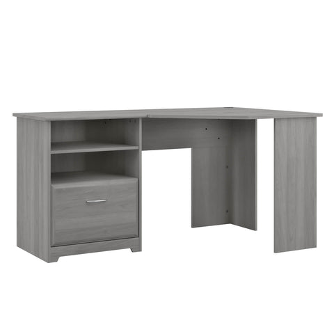 60W Corner Desk with Storage