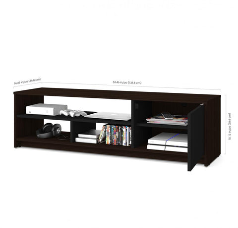 TV Stand with Shelving Unit