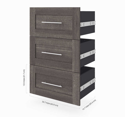 3 Drawer Set for Pur 25W Closet Organizer