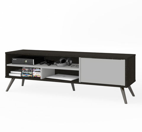 54W TV Stand with Metal Legs for 60 inch TV