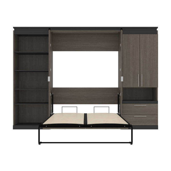 Full Murphy Bed with Multifunctional Storage (119W)