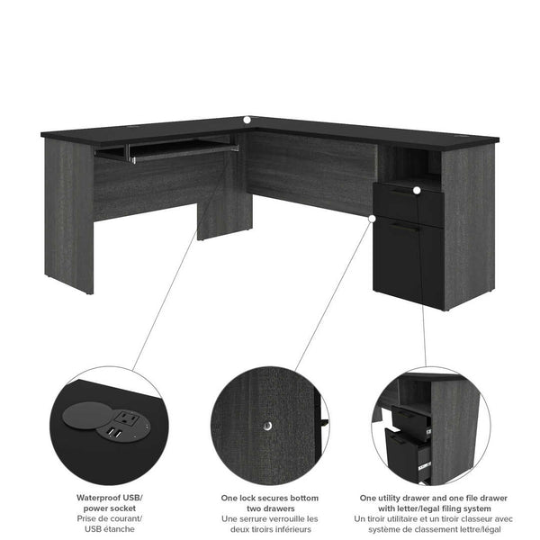 U or L-Shaped Desk